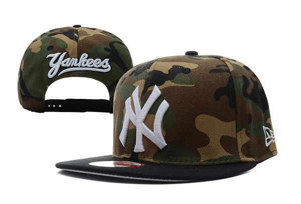 MLB New York Yankees NE Snapback Hat #64